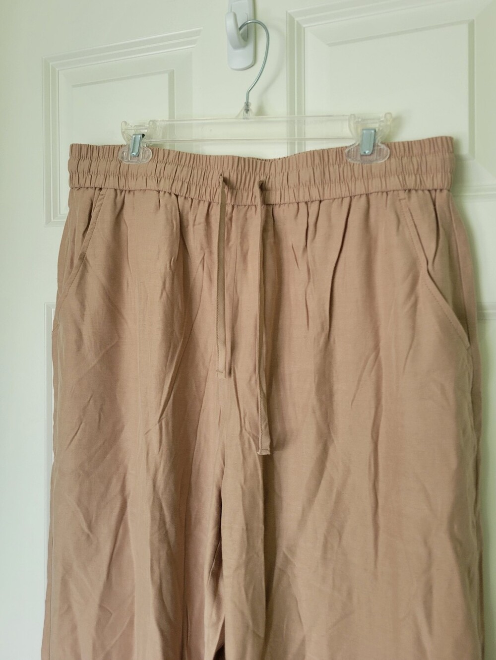 NWT Linen Blend Highwaisted Pants - Picture 3 of 6
